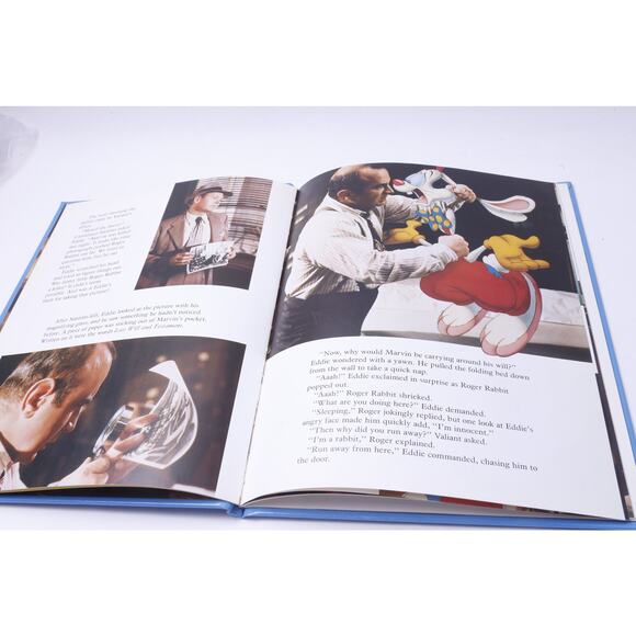 Who Framed Roger Rabbit, Movie Storybook, Walt Disney, Golden Book, Vintage, - Picture 4 of 4